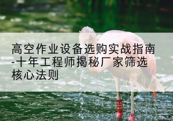 思南剪叉式升降机厂家-高空作业设备选购实战指南-十年工程师揭秘厂家筛选核心法则